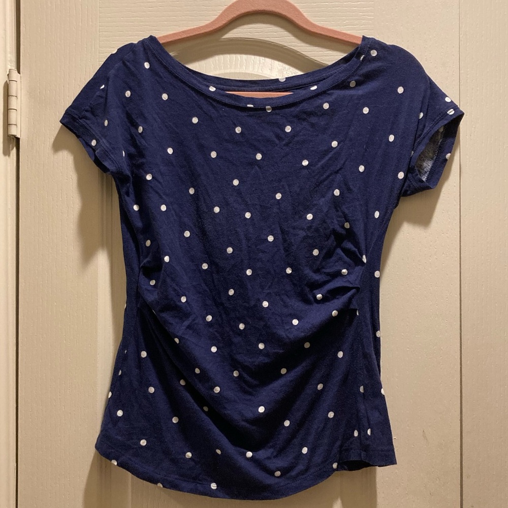 🌼 3 for $20! Anthro Deletta polka dot blouse